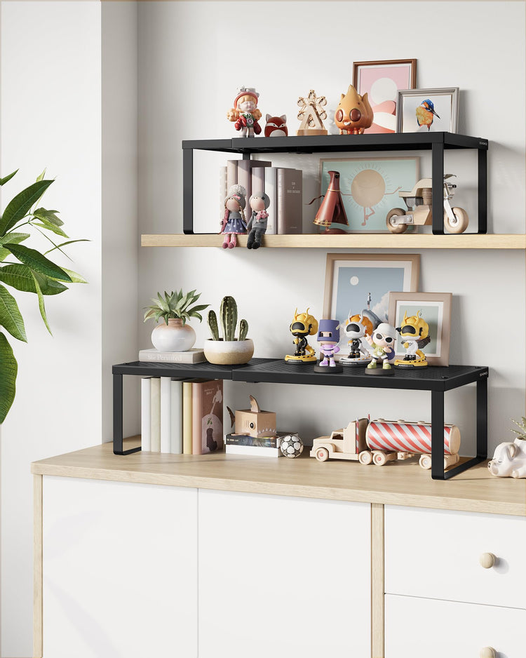 Spice Rack Expandable Kitchen Countertop Shelf
