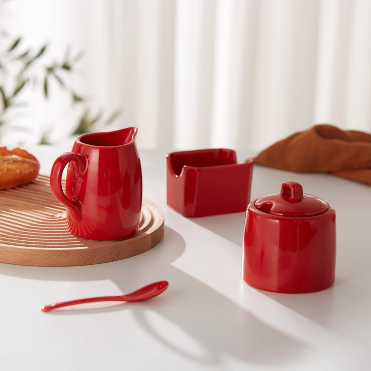 Sugar and Creamer Set (3 Count)