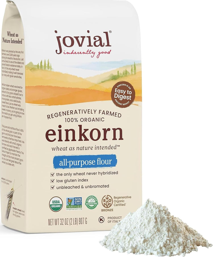 Organic Einkorn Unbleached All Purpose Flour (32 Ounce)