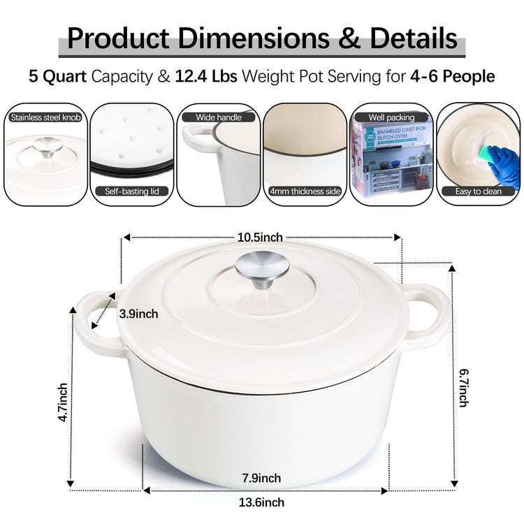 Dutch Oven Pot with Lid