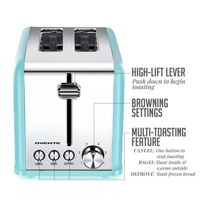 2 Slice Electric Toaster