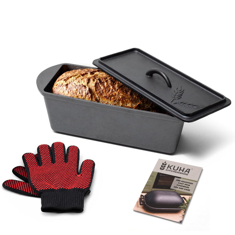 Cast Iron Bread Pan With Lid