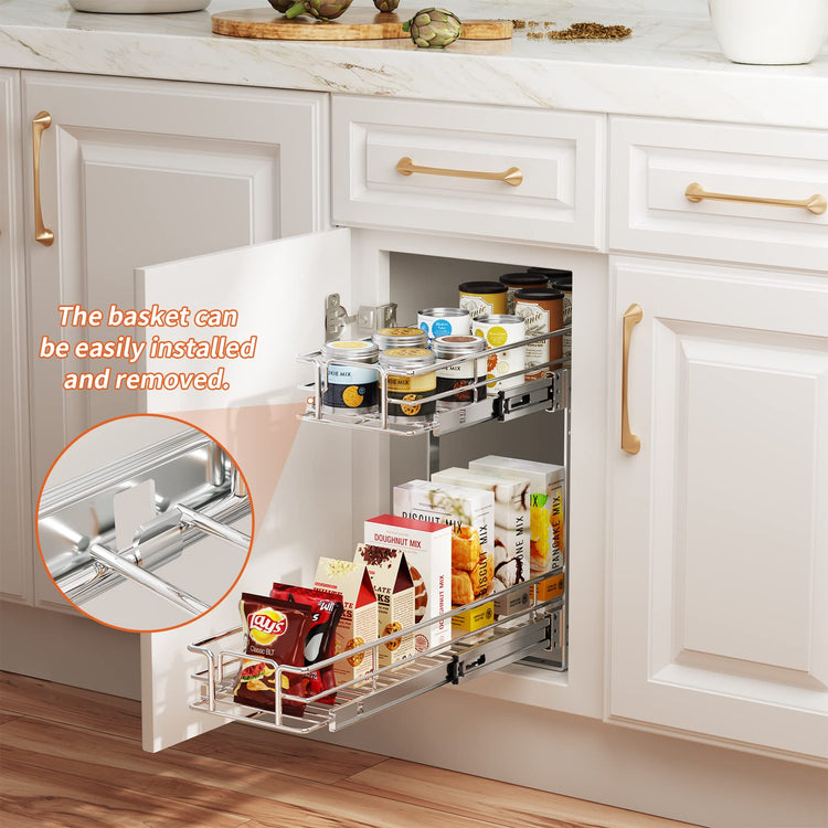 Individual Pull Out Cabinet Organizer