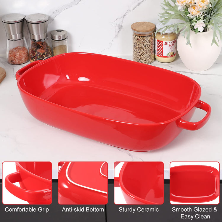 6 Quart Large Rectangular Baking Dish