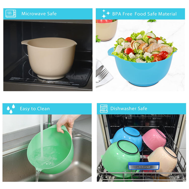 Classic Mixing Bowls Set of 4