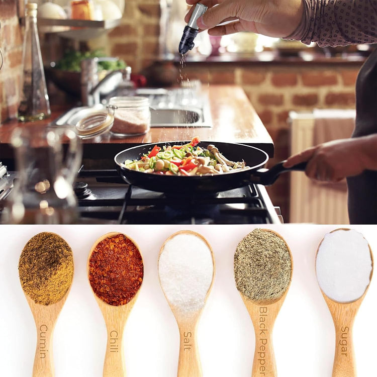 Mini Salt and Pepper Shakers Spice Storage for Outdoor Activities Traveling Cooking (2.67" x 0.59")