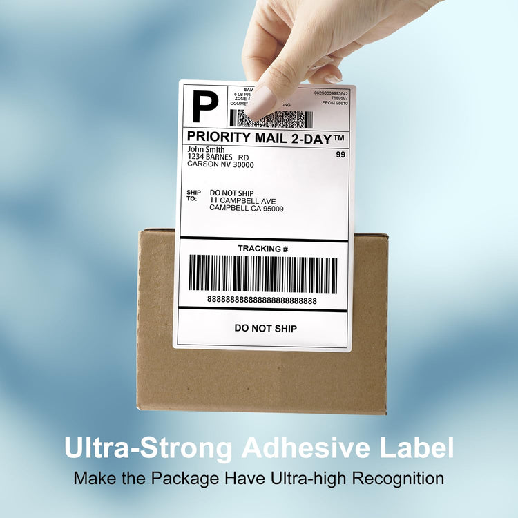 4x6 Direct Thermal Shipping Labels for Packages (18.99 Count)