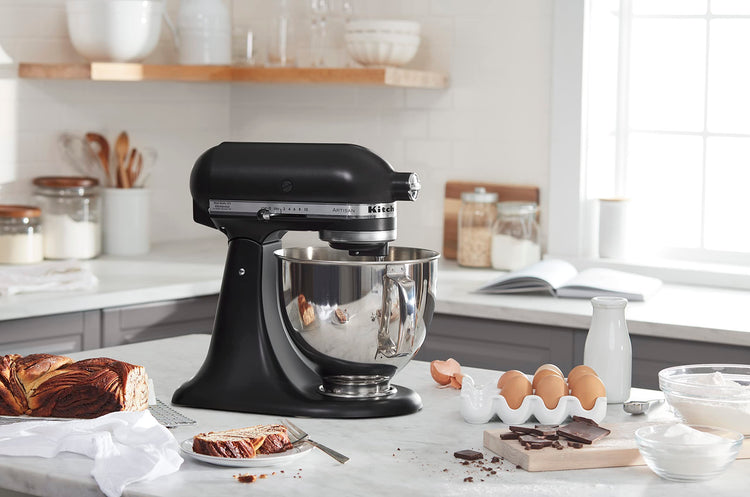 Artisan, 5-Qt Tilt Head Stand Mixer, KSM150PS, Black Matte