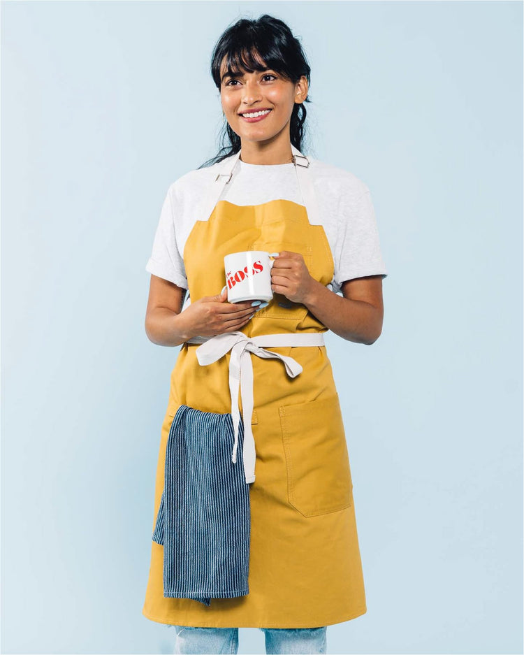 Daily Cotton Kitchen Apron for Cooking