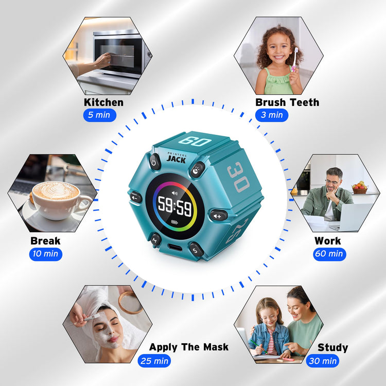 Smart FILP Pomodoro Timer 3