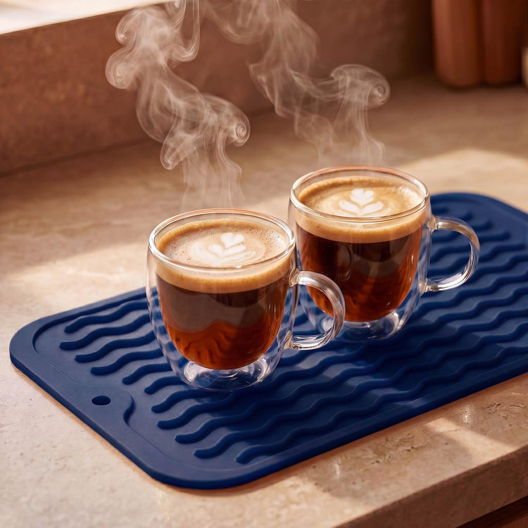 Silicone Dish Drying Mat for Multiple Usage