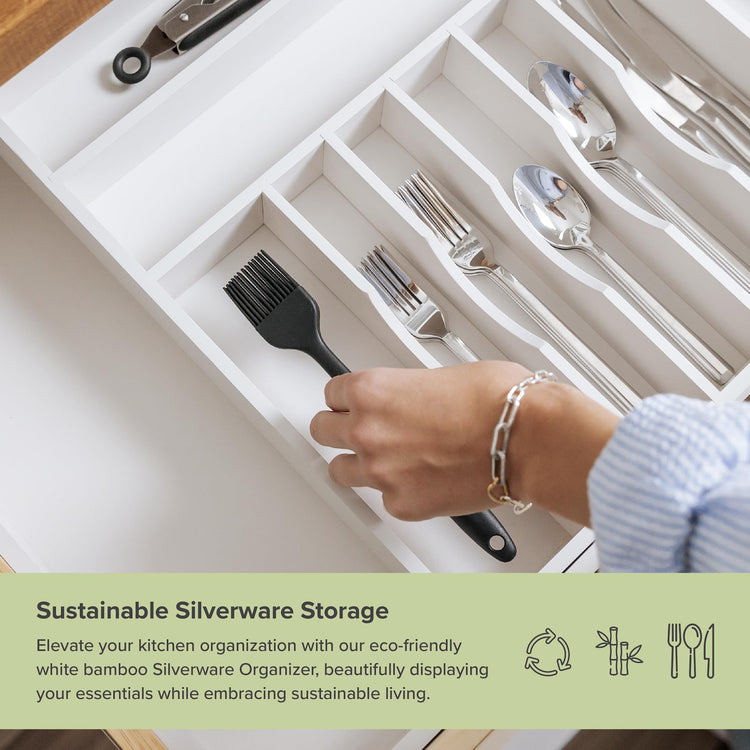 Silverware & Utensil Drawer Organizer