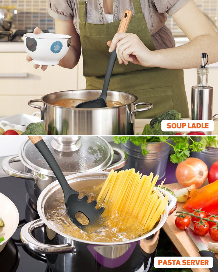 Kitchen Pasta Fork and Ladle Set (2 Count)