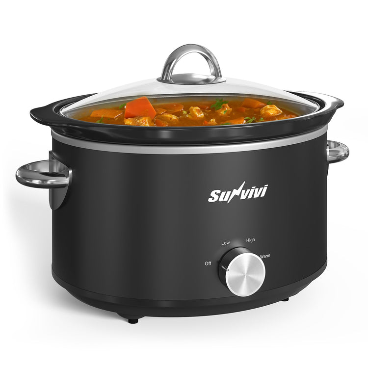 Small Slow Cooker 4QT