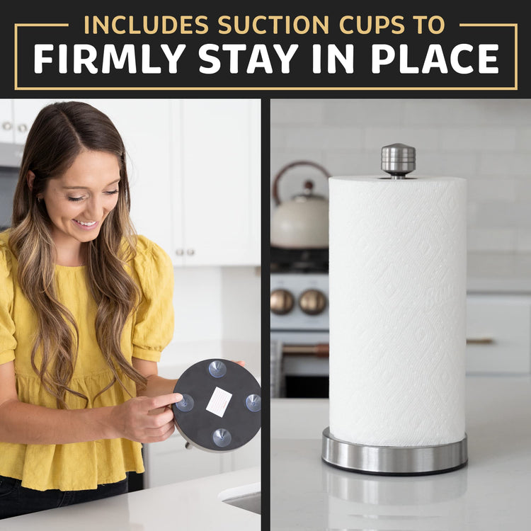 Heavy Duty Stainless Steel Paper Towel Holder