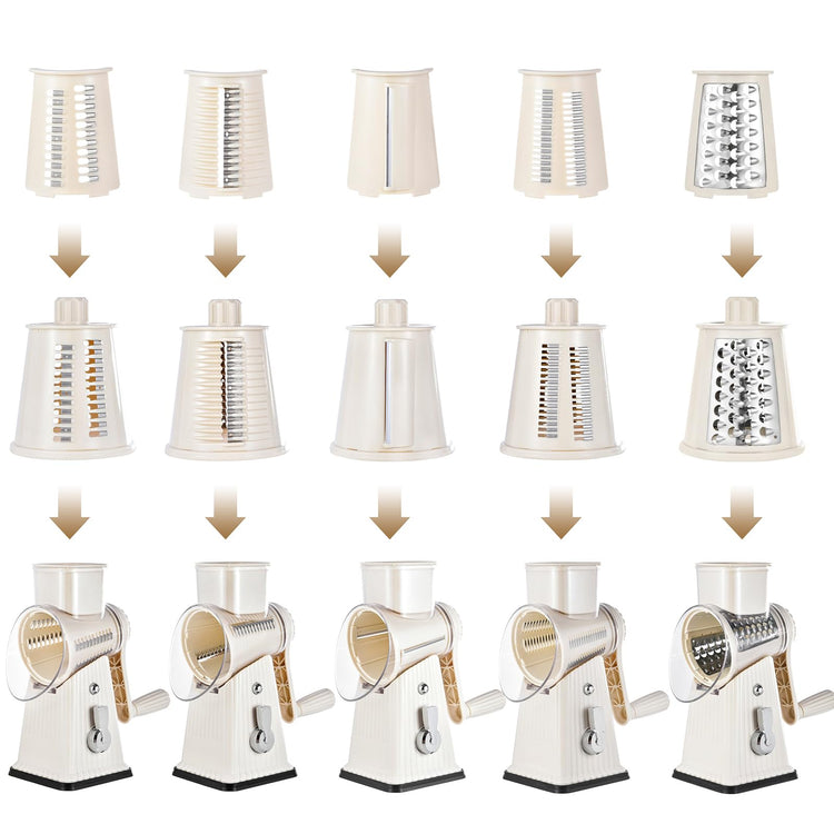 Xilrvna RotaryCheese Grater (42.4 Ounce)