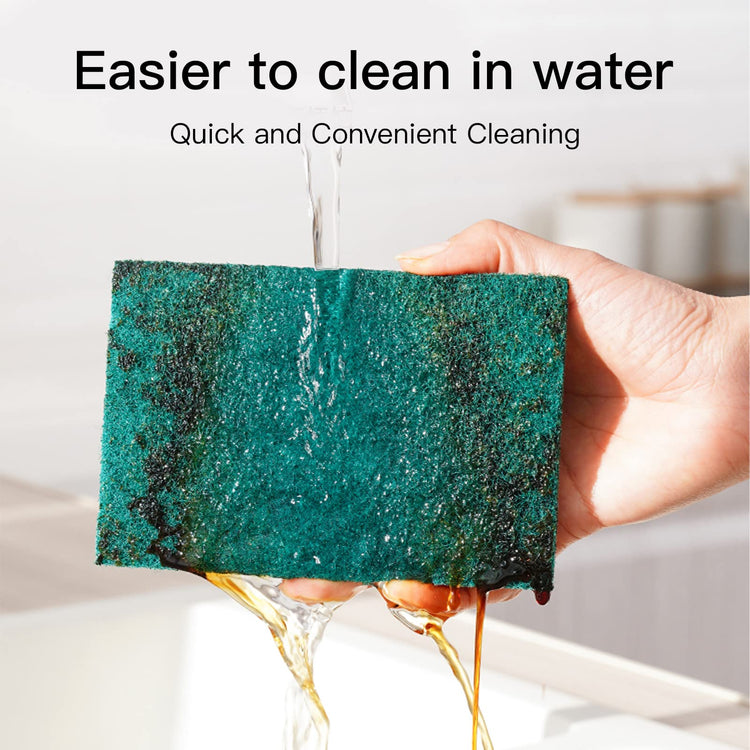 Heavy Duty Scour Pads Sponge Dish Scrubber Non (23 Count)