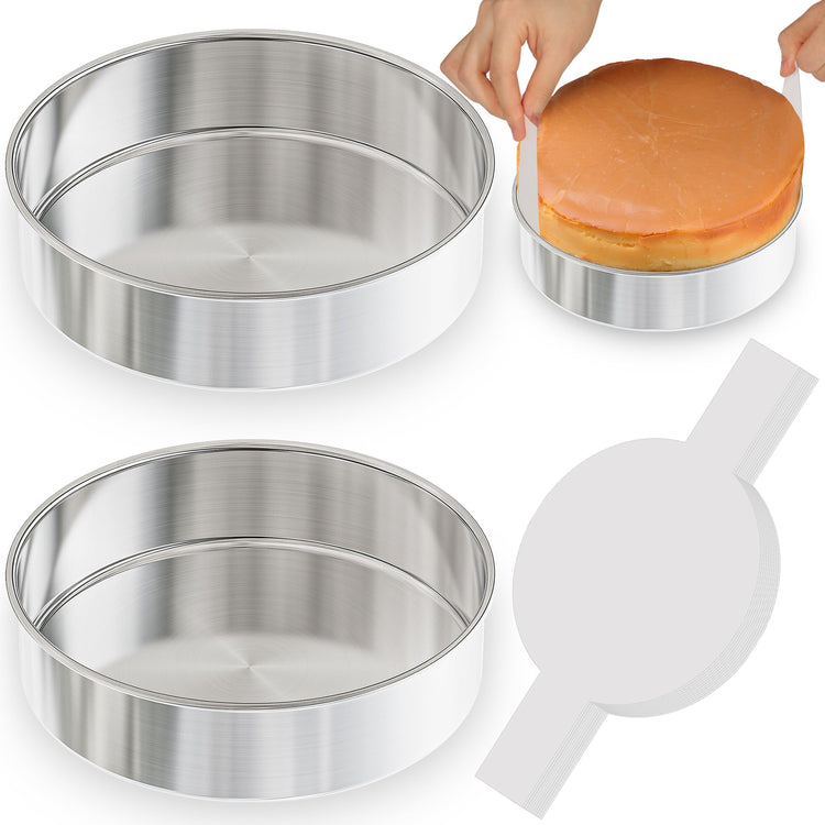 8 Inch Cake Pan Set of 2 (2 Count)