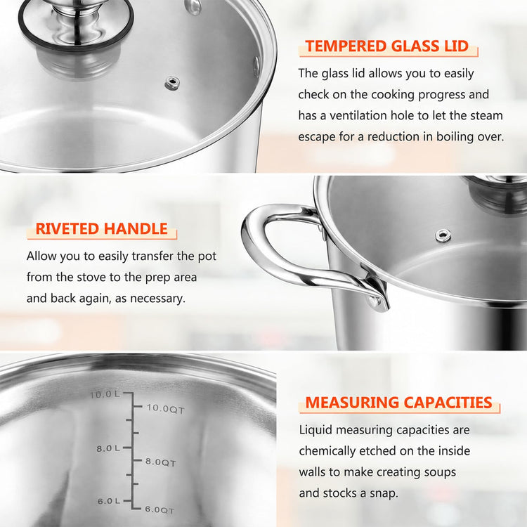 12 Quart Stock Pot