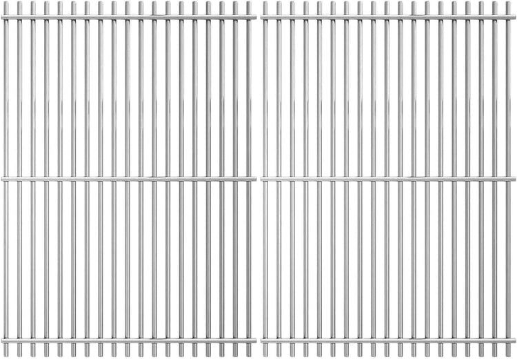 18.75" Stainless Steel Cooking Grate for Weber Genesis II 300 and Genesis II LX 300 Series Gas Grills, Genesis ll LX E/S-340, Genesis ll S-310, Genesis ll 310/335, Replacement Parts for Weber 66095