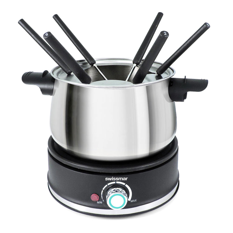 Arolla 10 Pieces Stainless Steel Electric Fondue Set