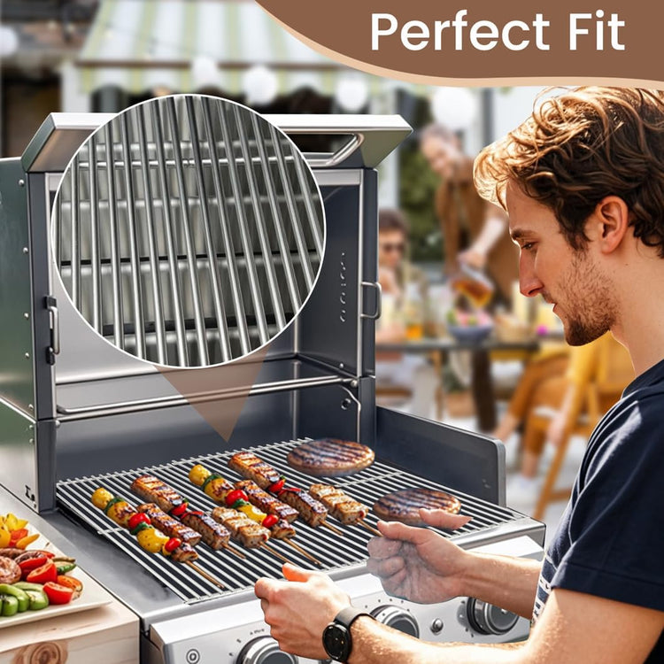 SF159C (3-Pack) 16 1/4" Stainless Steel Cooking Grid for Backyard Grill BY12-084-029-98, BY13-101-001-13, BY14-101-001-04, GBC1255W, GBC1355W-C, GBC1460W
