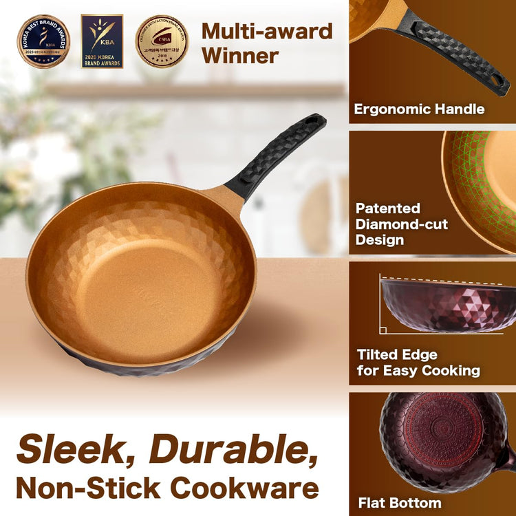 Diamond X Premium Non Stick Wok Pan