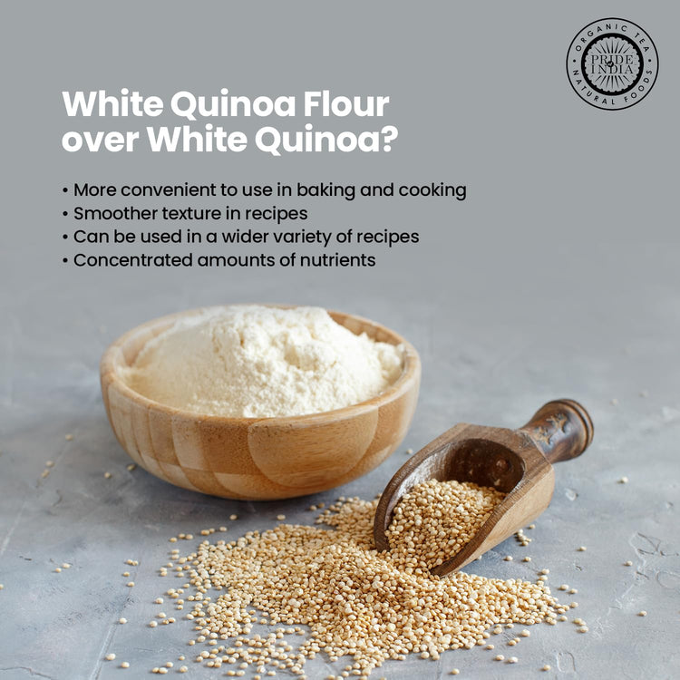 White Bolivian Quinoa Flour 1 lbs (16 Ounce)