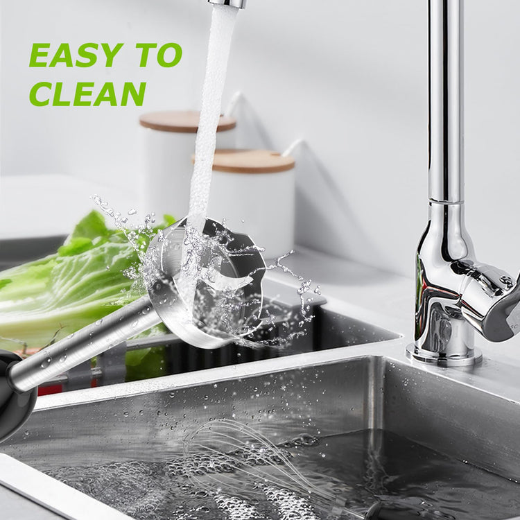 2-in-1 Immersion Handheld Blender with 20 Speeds & Turbo Mode
