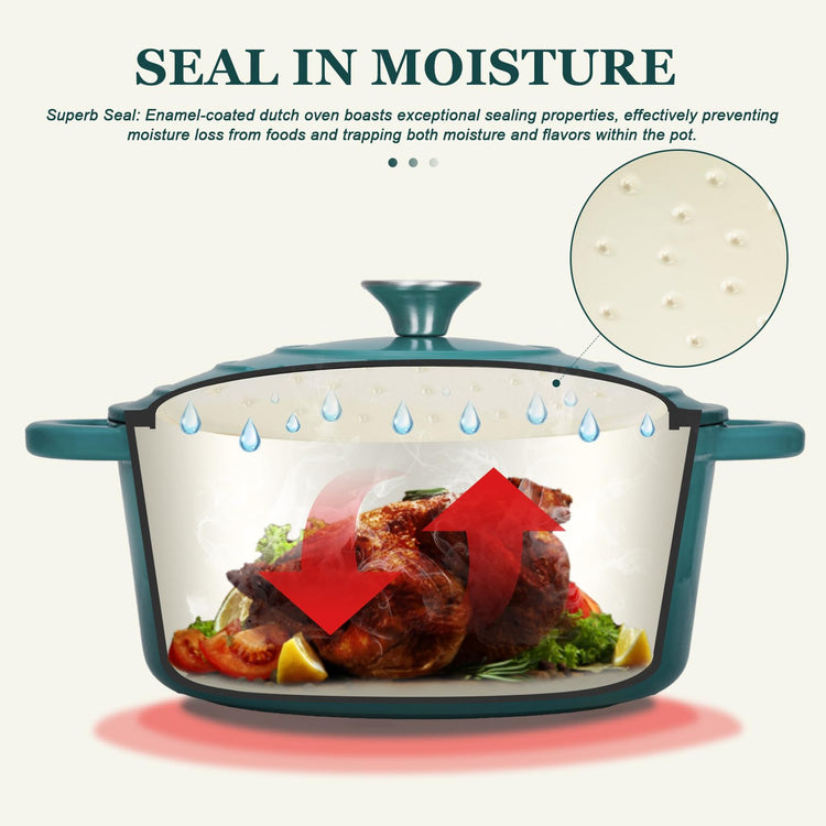 Enameled Cast Iron Dutch Oven