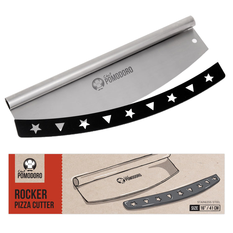 16 Inch Pizza Cutter Rocker Blade