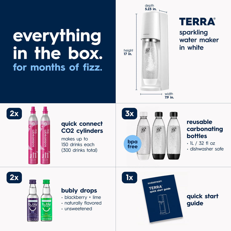 TERRA Sparkling Water Maker