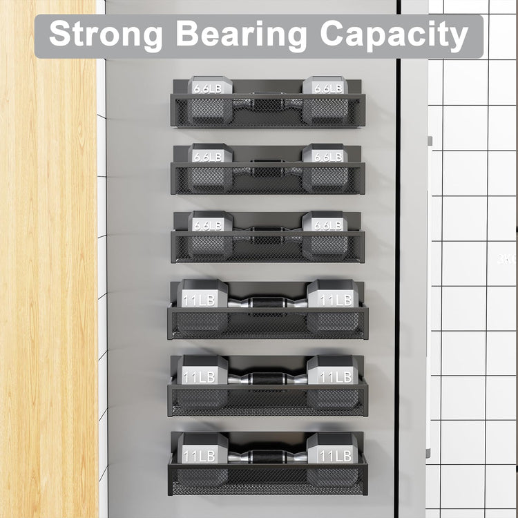 Magnetic Spice Rack for Refrigerator (6 Count)