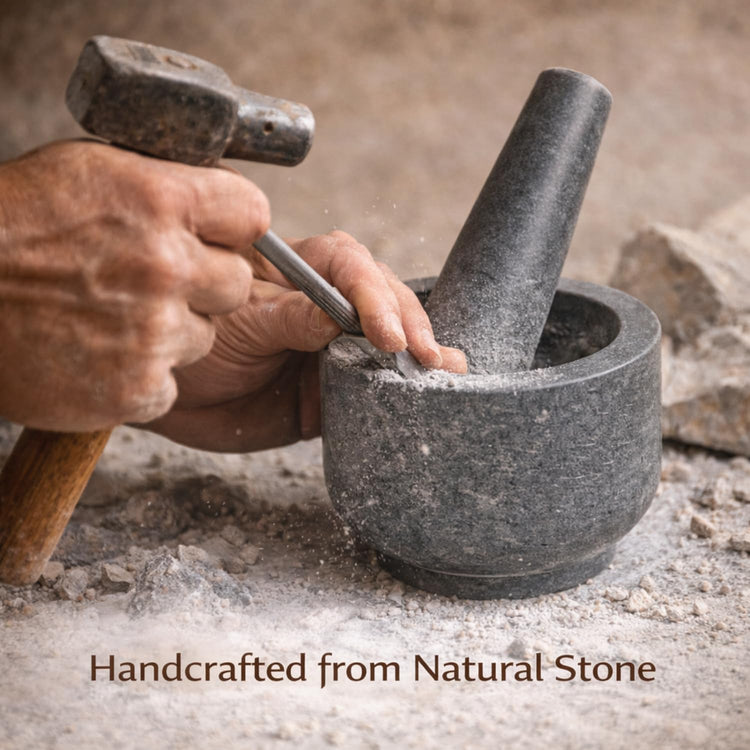 Marble Stone Mortar and Pestle