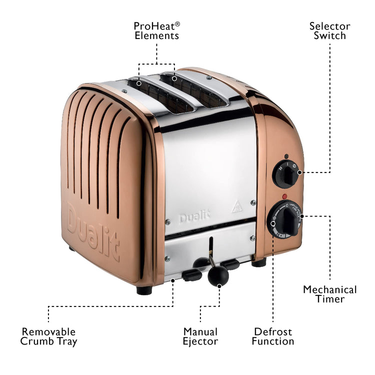 Classic 2 Slice NewGen Toaster
