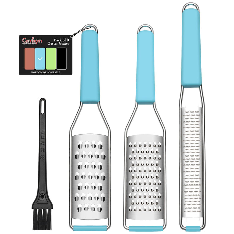 Cheese Grater Citrus Zester Lemon Zester Pack of 3 (3 Count)