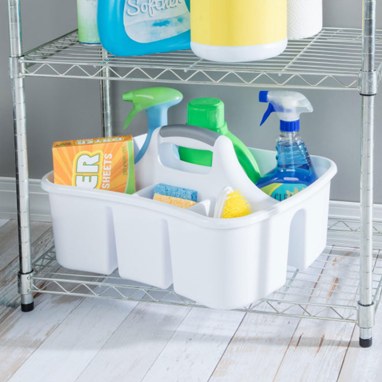 Divided Ultra Caddy Storage Organizer for Bathroom (6 Count)