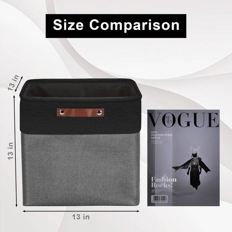 13x13 Cube Storage Bins (4 Count)