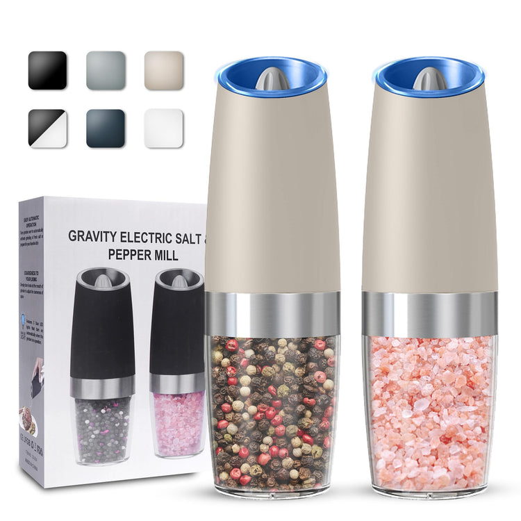 Battery Operated Salt And Pepper Grinder Set (2 Count)