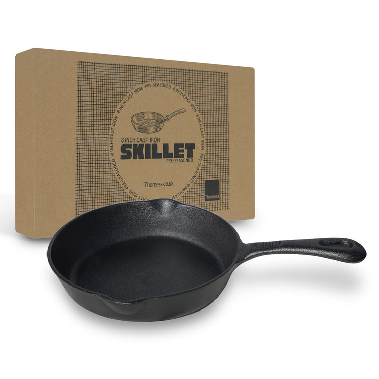 8" Cast Iron Oven Safe Tarte Tatin Pan Pan