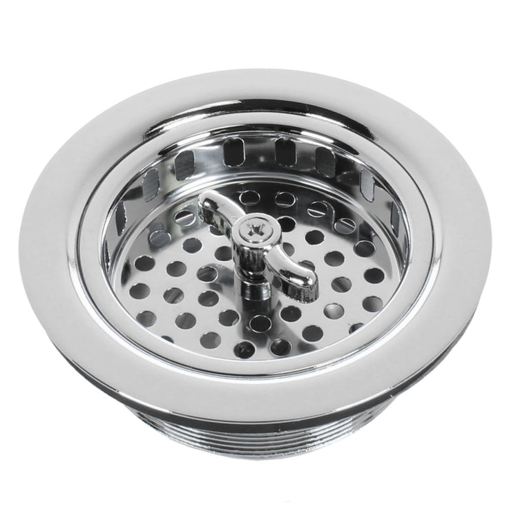 3.5" Sink Drain Assembly with Twist Lock Basket Strainer