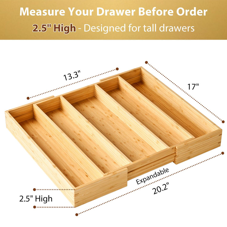 Expandable Kitchen Drawer Organizer