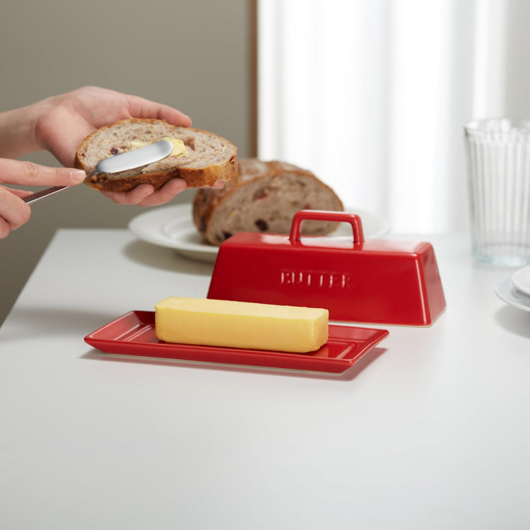 Ceramic Butter Dish with Lid