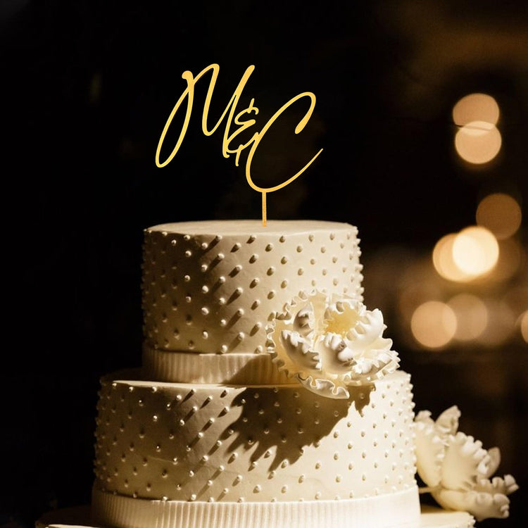 Personalized Wedding Cake Topper