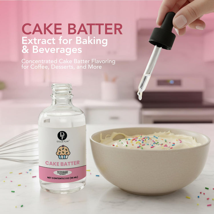 Natural Cake Batter Extract (2 Fl Oz)