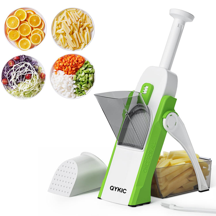 Safe Mandoline Slicer 5 in 1 Vegetable Chopper Food Potato Cutter