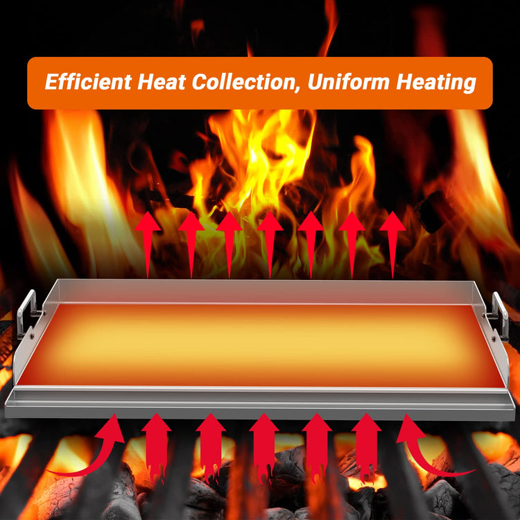 Universal Stainless Steel Griddle Plate
