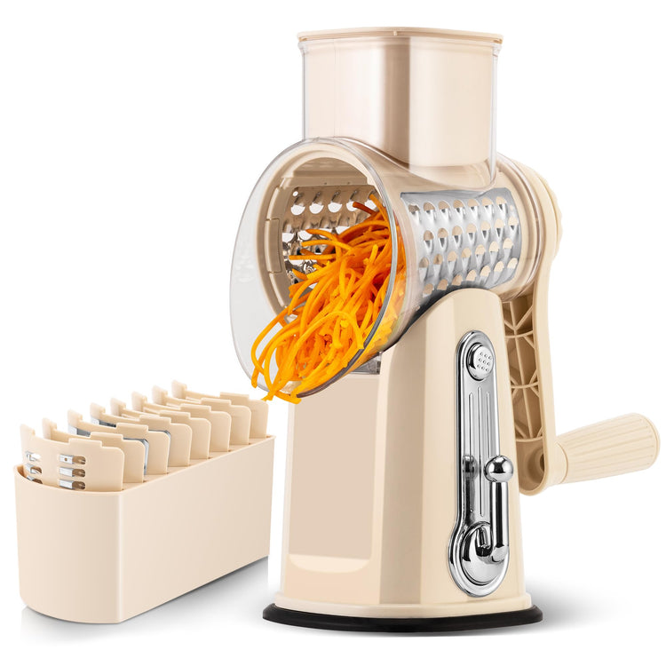 Rotary Cheese Grater 5 Blades
