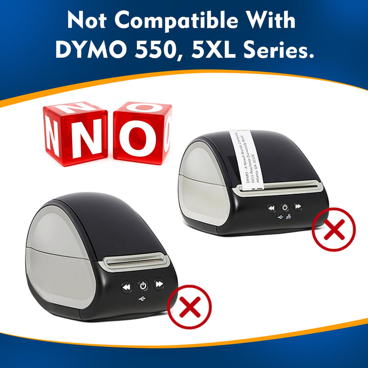 880 4"x 6" Thermal Shipping Labels Replacement for DYMO 1744907 (880 Count)