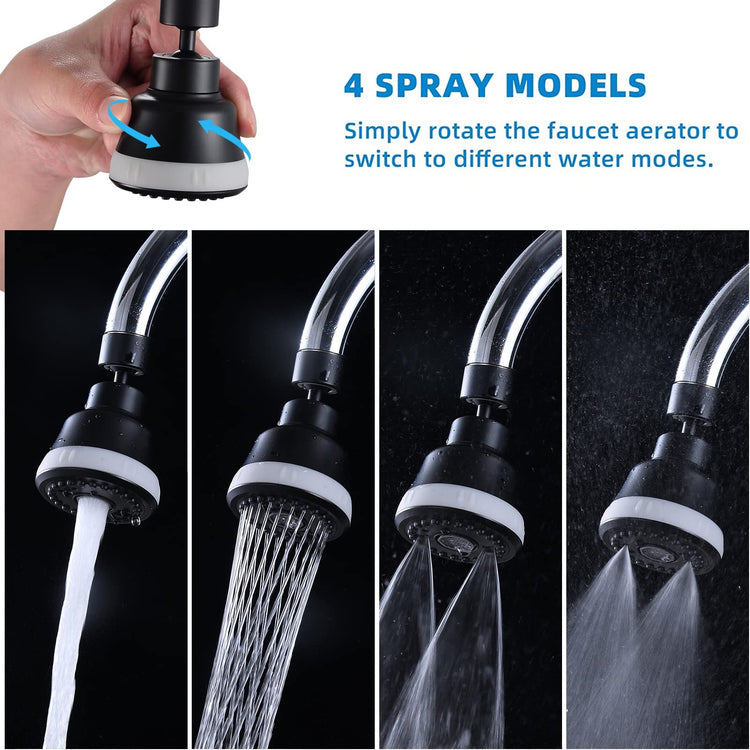 4 Spray Modes Faucet Aerator